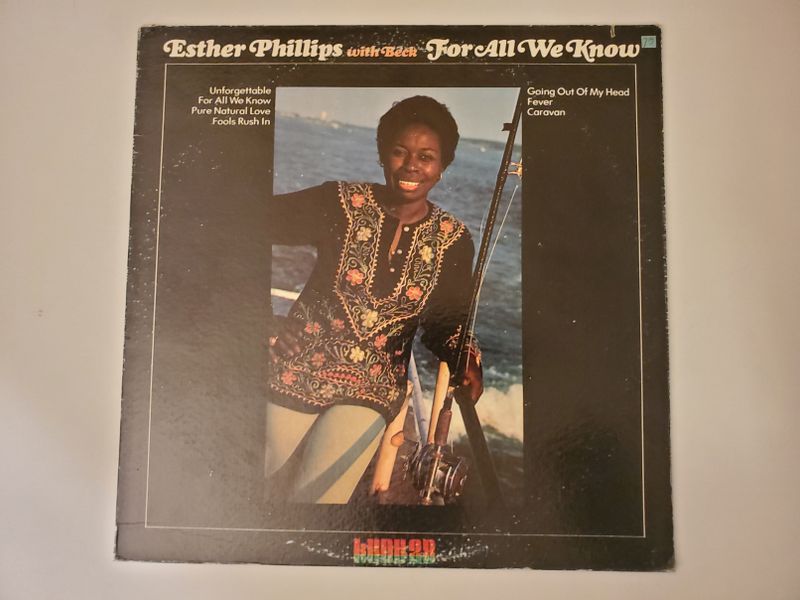 Esther Phillips For All We Know vinyl record
